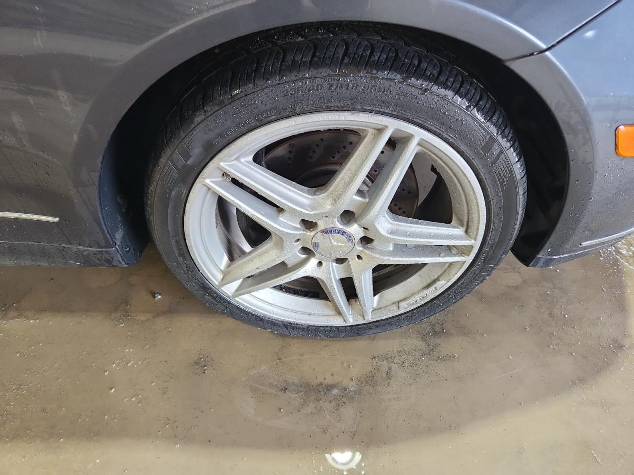 2013 Mercedes-benz E 350 Gray vin: WDDKJ5KB7DF219810 Damage: Right Front Wheel, Curb Rash, 7 To 8 Inches