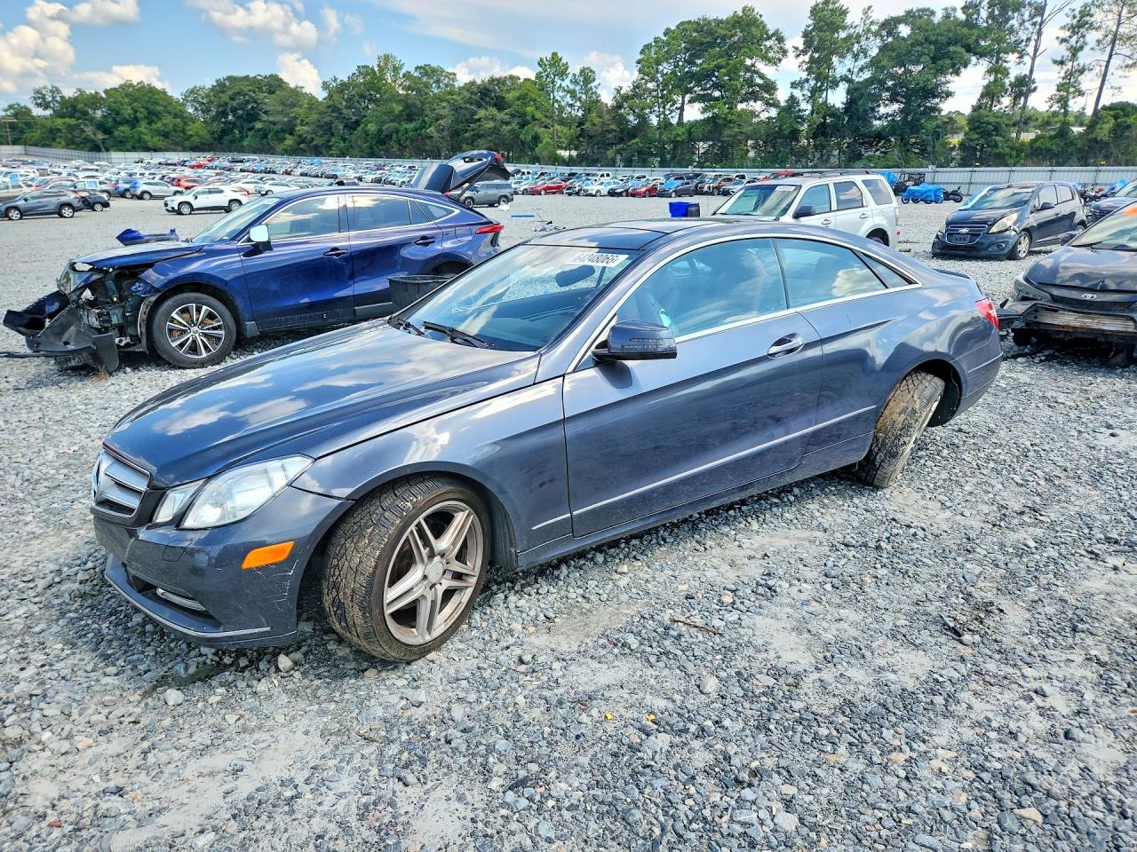 2013 Mercedes-benz E 350 Gray vin: WDDKJ5KB8DF201137