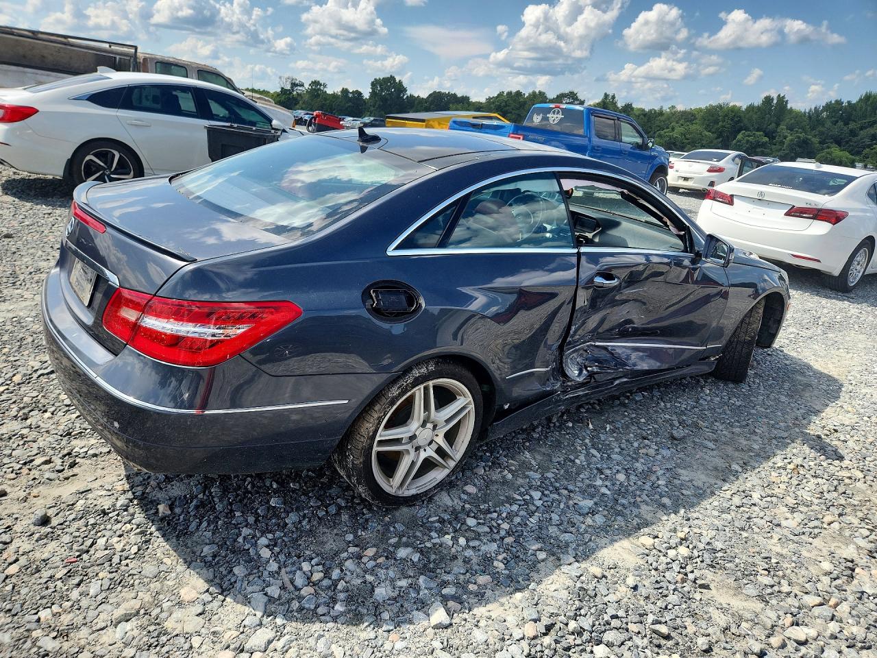 2013 Mercedes-benz E 350 Gray vin: WDDKJ5KB8DF201137