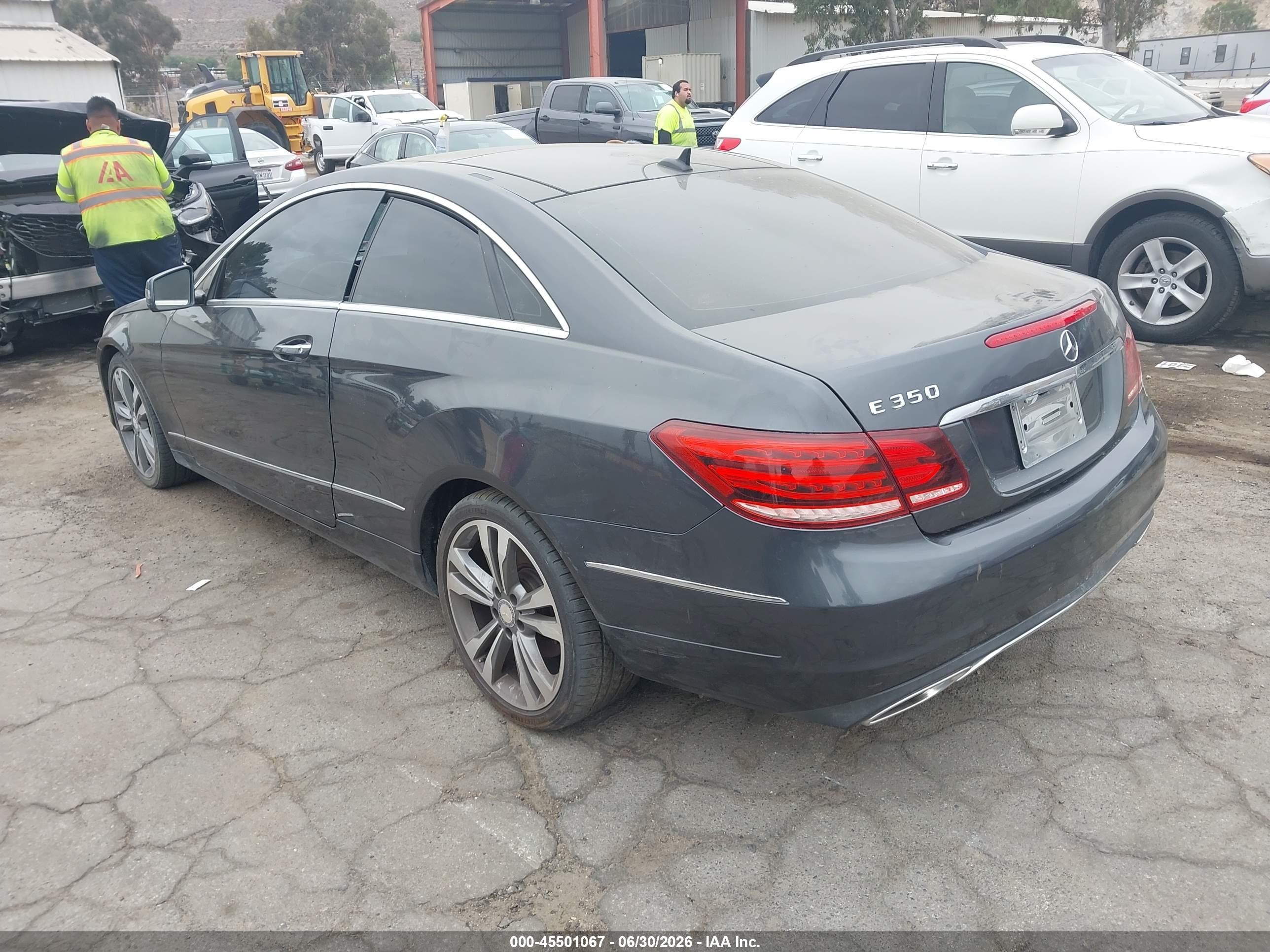 2014 Mercedes-benz E 350   Gray vin: WDDKJ5KB9EF225707