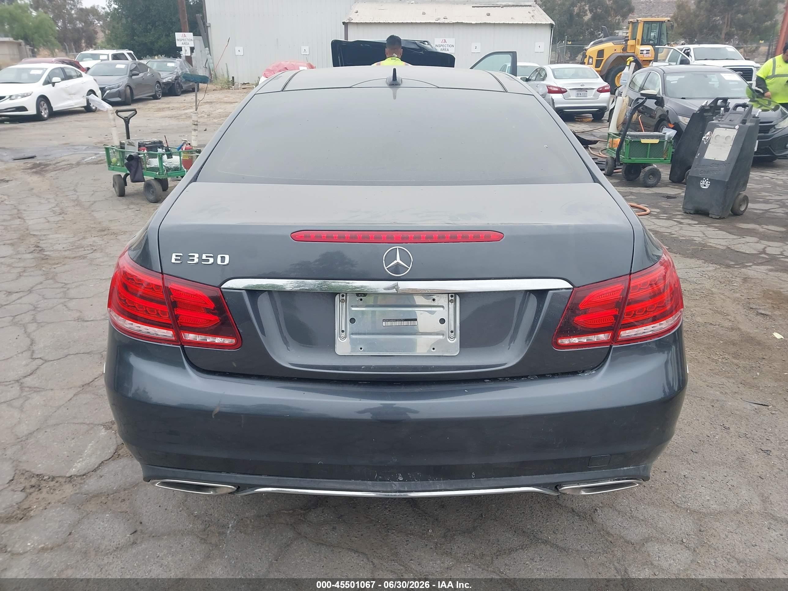 2014 Mercedes-benz E 350   Gray vin: WDDKJ5KB9EF225707