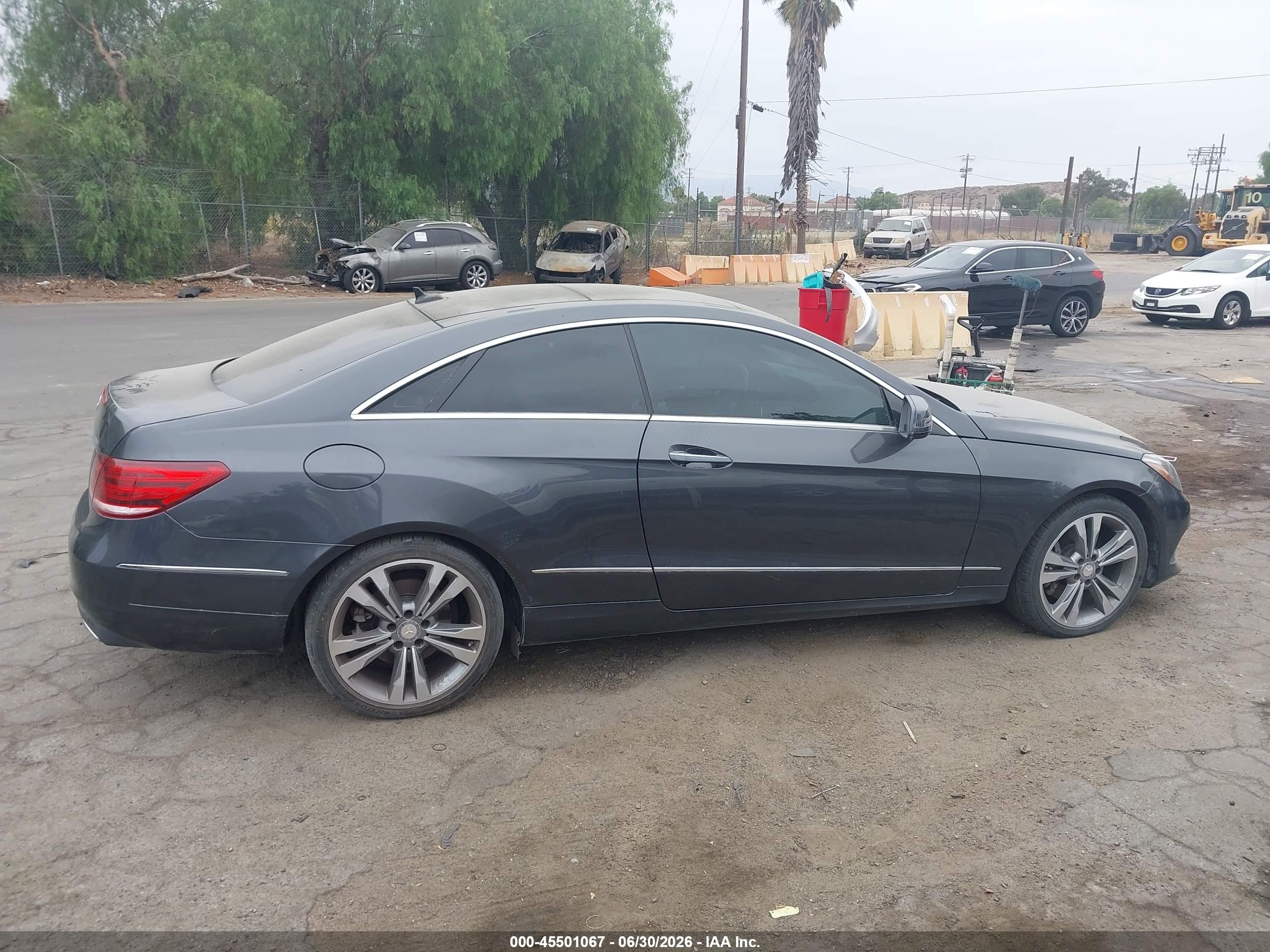 2014 Mercedes-benz E 350   Gray vin: WDDKJ5KB9EF225707