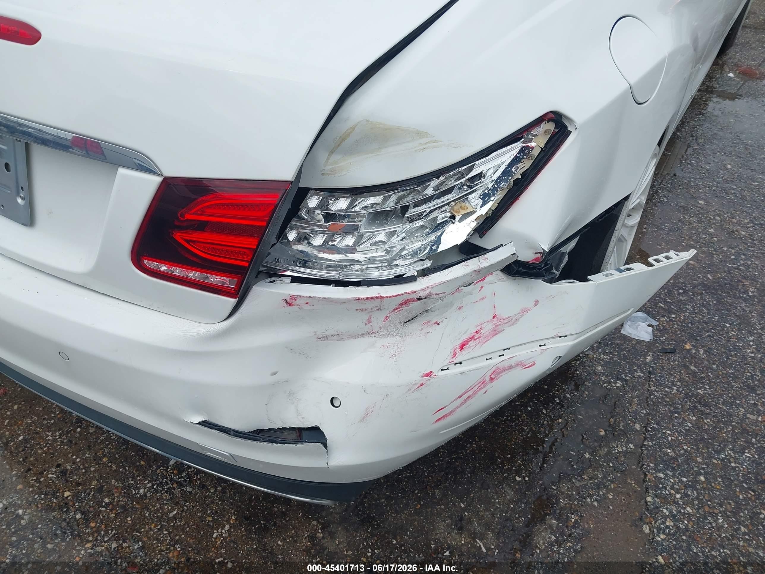 2014 Mercedes-benz E 350   White vin: WDDKJ5KB9EF255497