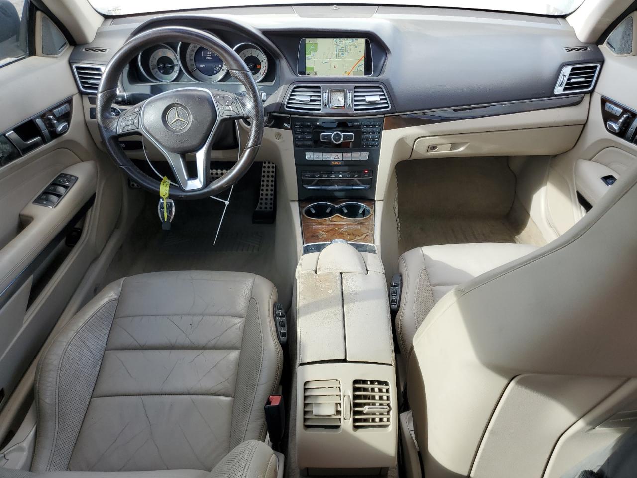 2014 Mercedes-benz E 350 Синий vin: WDDKJ5KBXEF225649