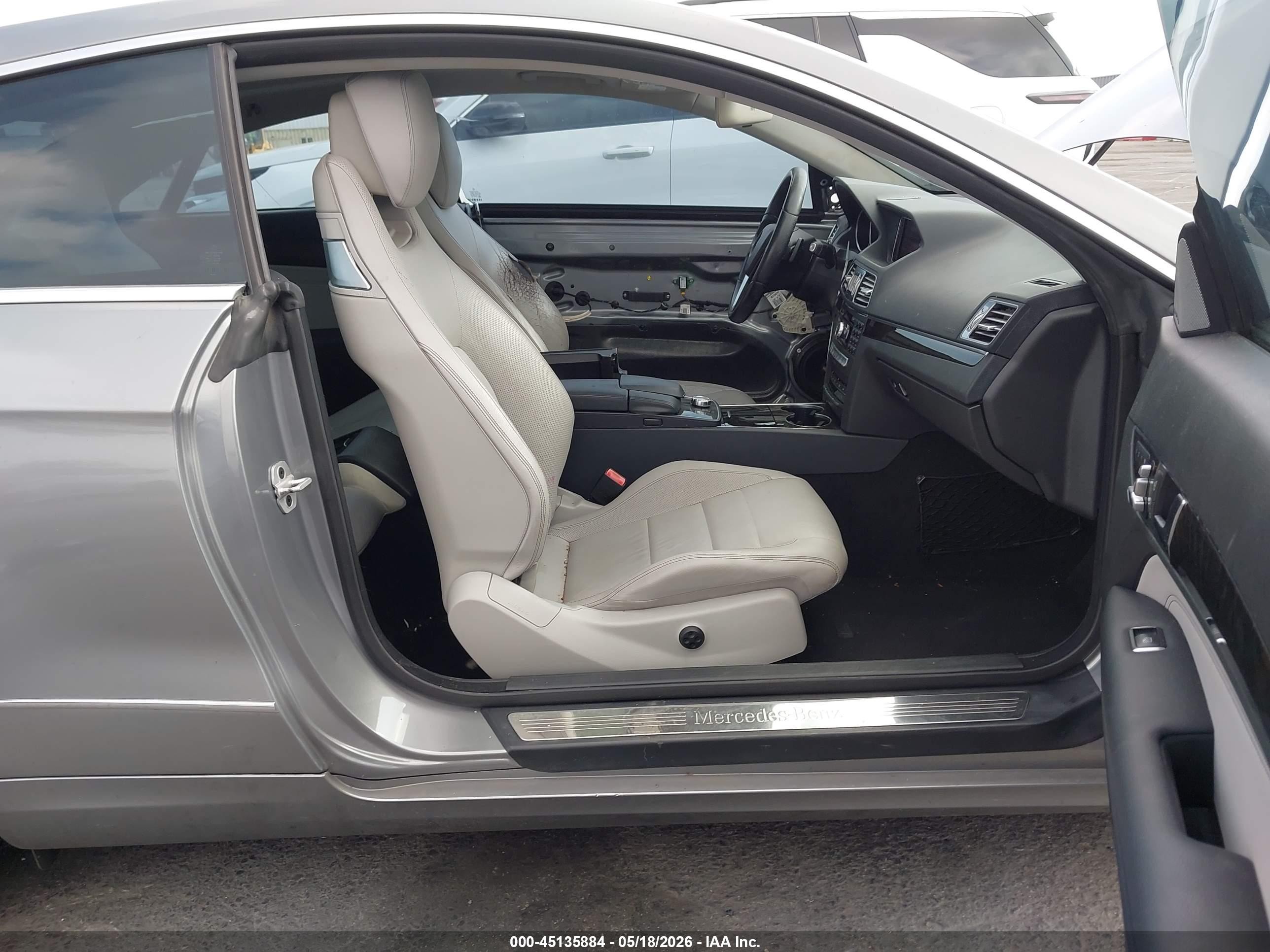 2014 Mercedes-benz E 350   Серый vin: WDDKJ5KBXEF240023