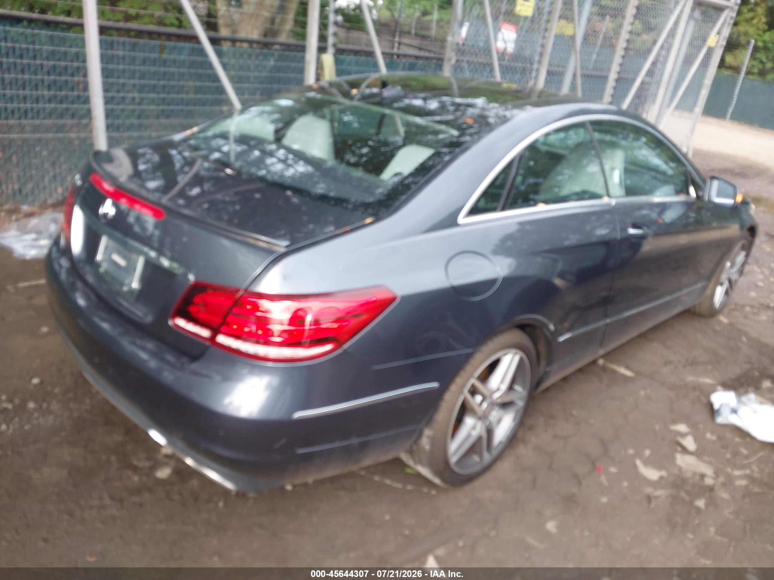 2015 Mercedes-benz E 400   Серый vin: WDDKJ6FB1FF299558