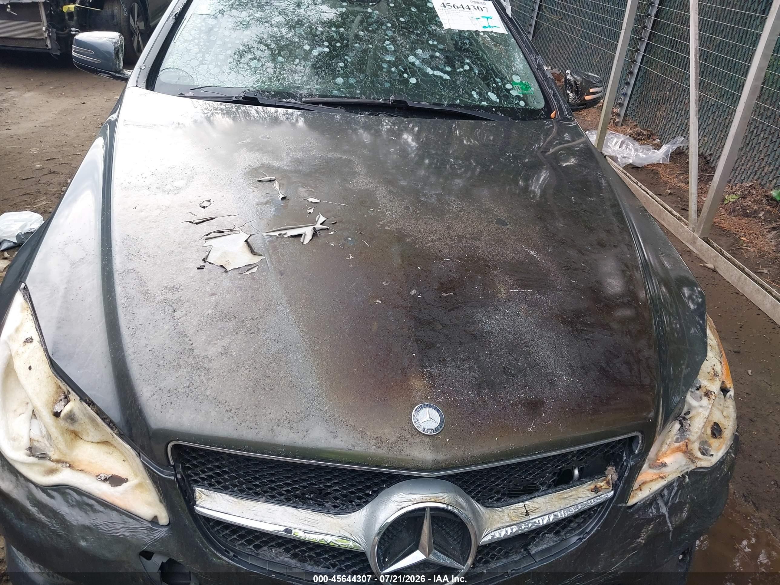 2015 Mercedes-benz E 400   Серый vin: WDDKJ6FB1FF299558