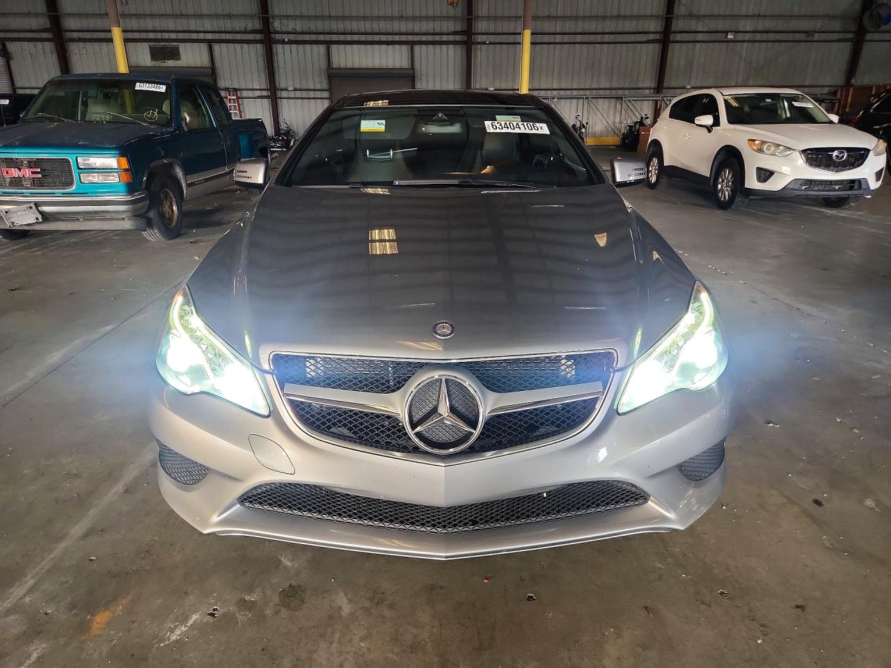 2015 Mercedes-benz E 400 Silver vin: WDDKJ6FB3FF296967