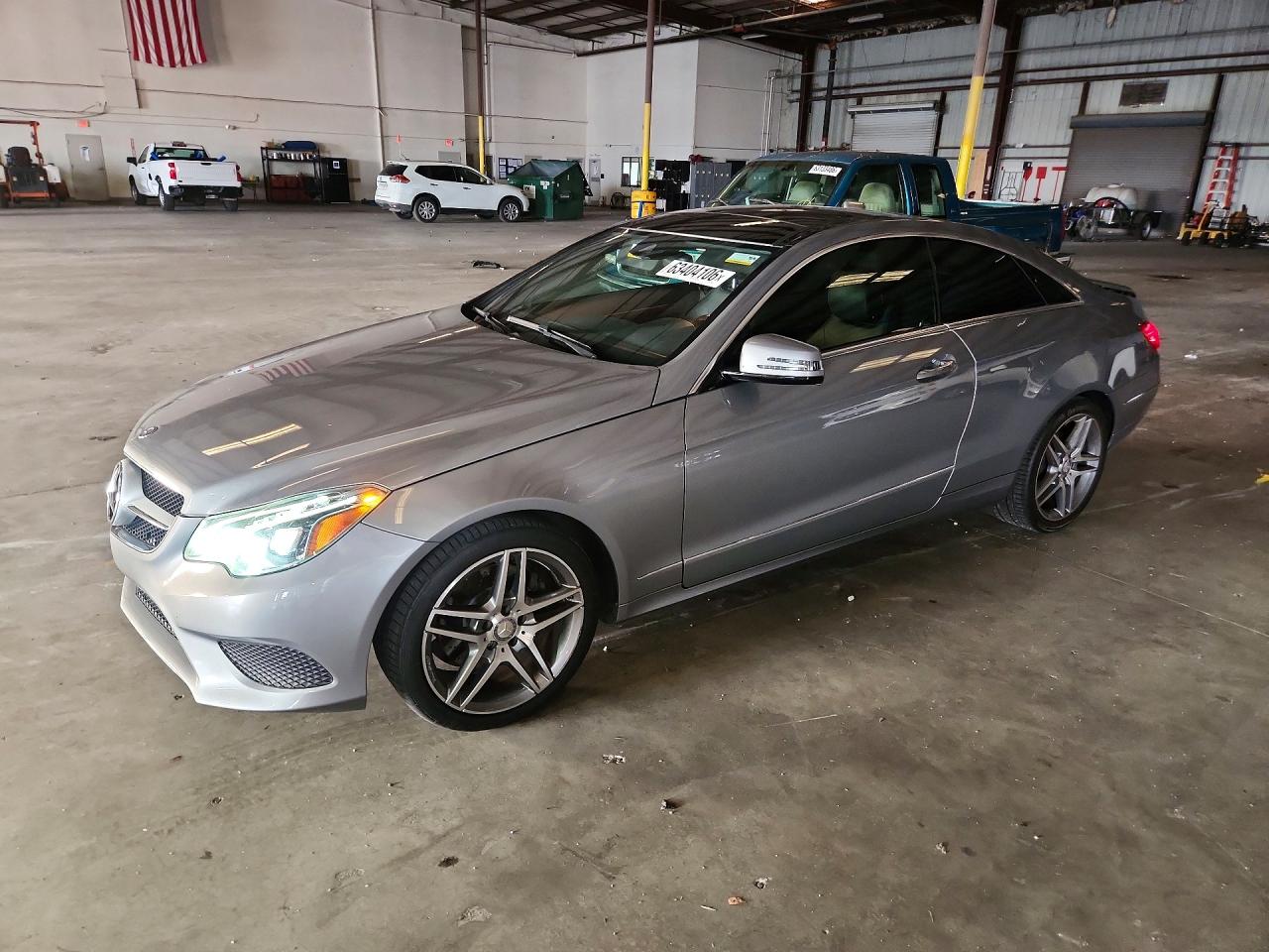 2015 Mercedes-benz E 400 Silver vin: WDDKJ6FB3FF296967