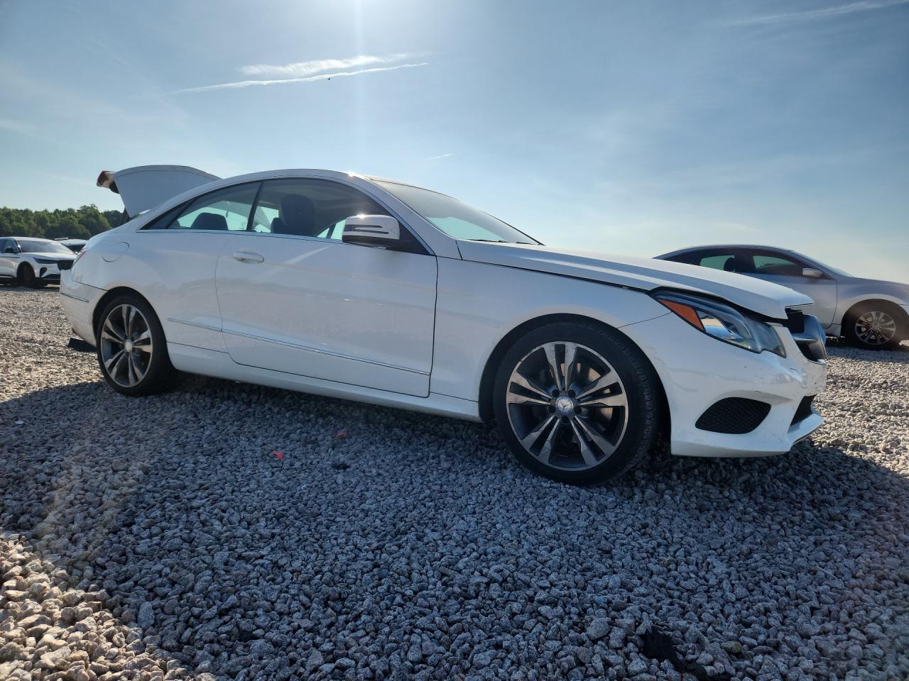 2015 Mercedes-benz E 400 Белый vin: WDDKJ6FB3FF300578