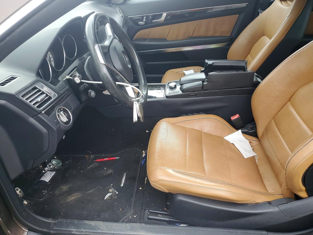 2015 Mercedes-benz E 400 Brown vin: WDDKJ6FB3FF304789