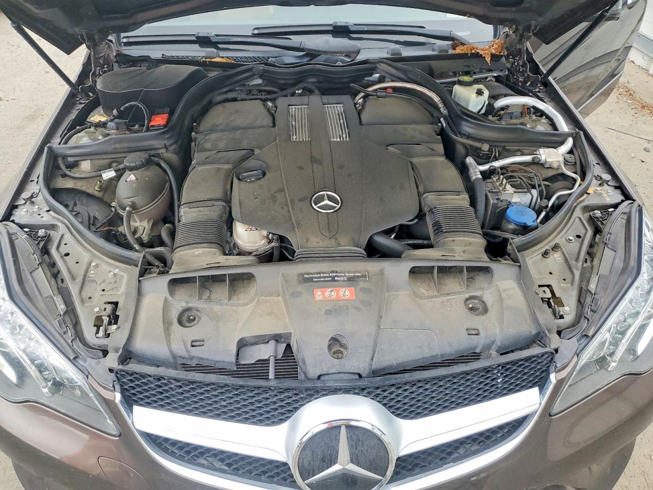 2015 Mercedes-benz E 400 Brown vin: WDDKJ6FB3FF304789