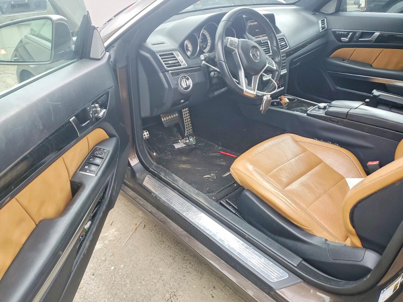 2015 Mercedes-benz E 400 Brown vin: WDDKJ6FB3FF304789