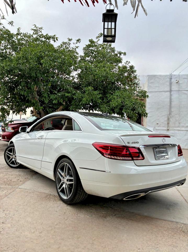 2015 Mercedes-benz E 400 White vin: WDDKJ6FB8FF293918
