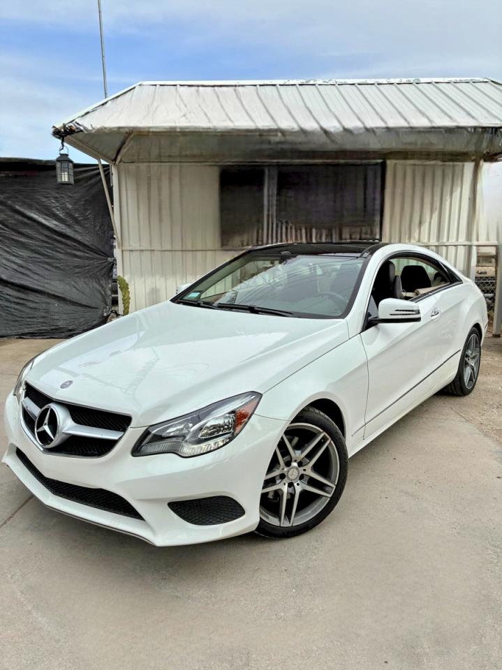 2015 Mercedes-benz E 400 White vin: WDDKJ6FB8FF293918