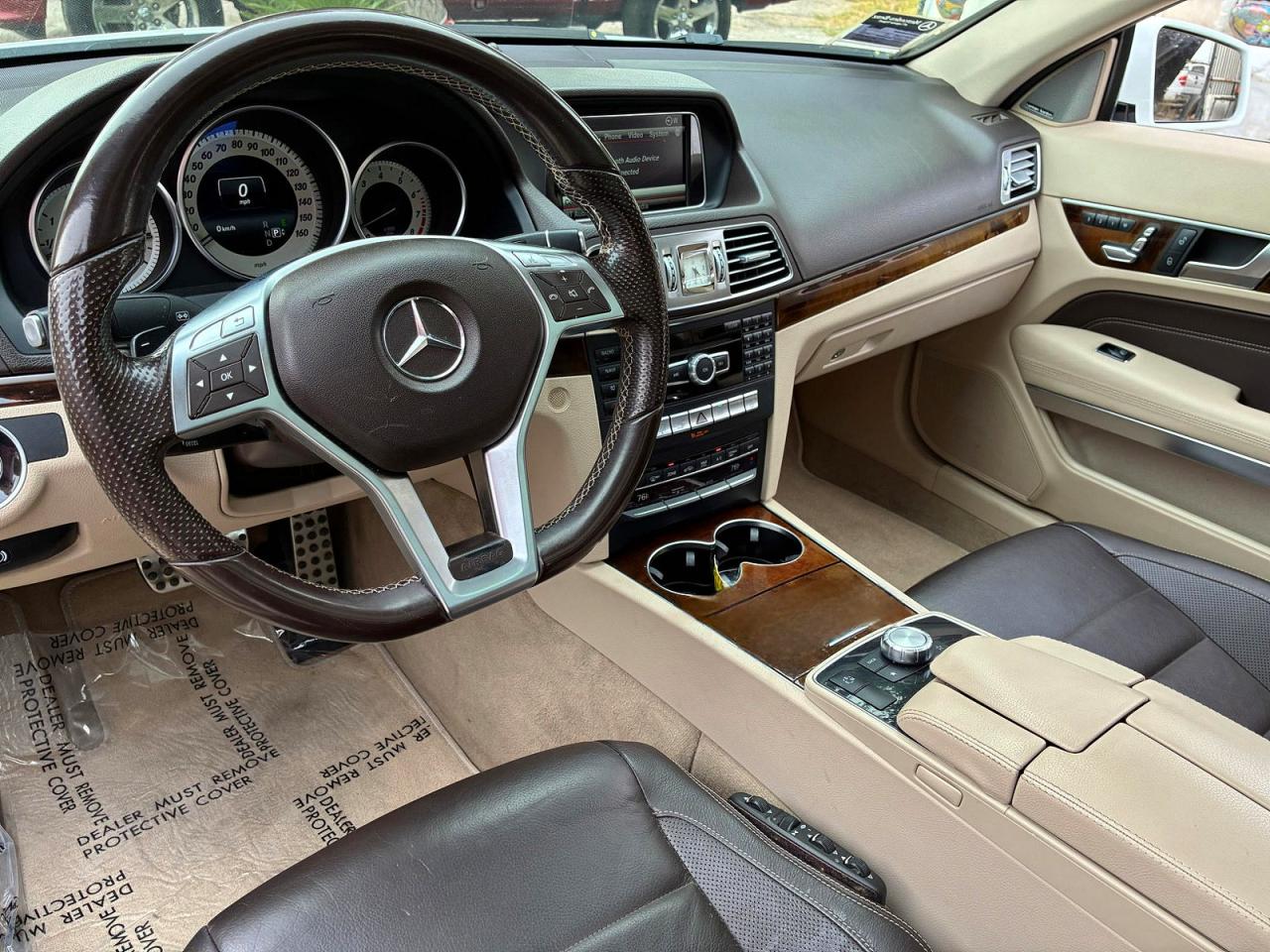 2015 Mercedes-benz E 400 White vin: WDDKJ6FB8FF293918