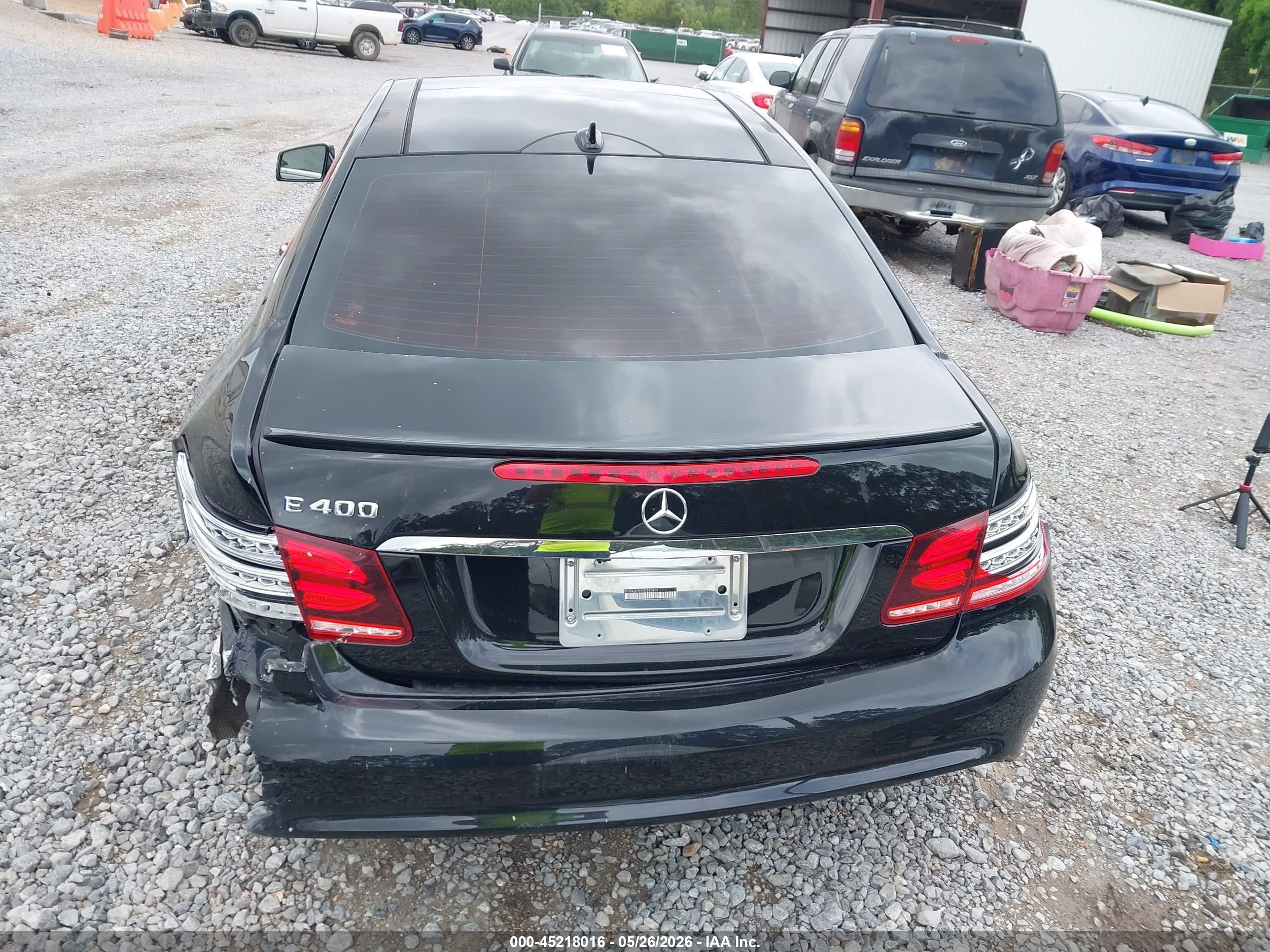 2016 Mercedes-benz E 400 Black vin: WDDKJ6FB9GF347809
