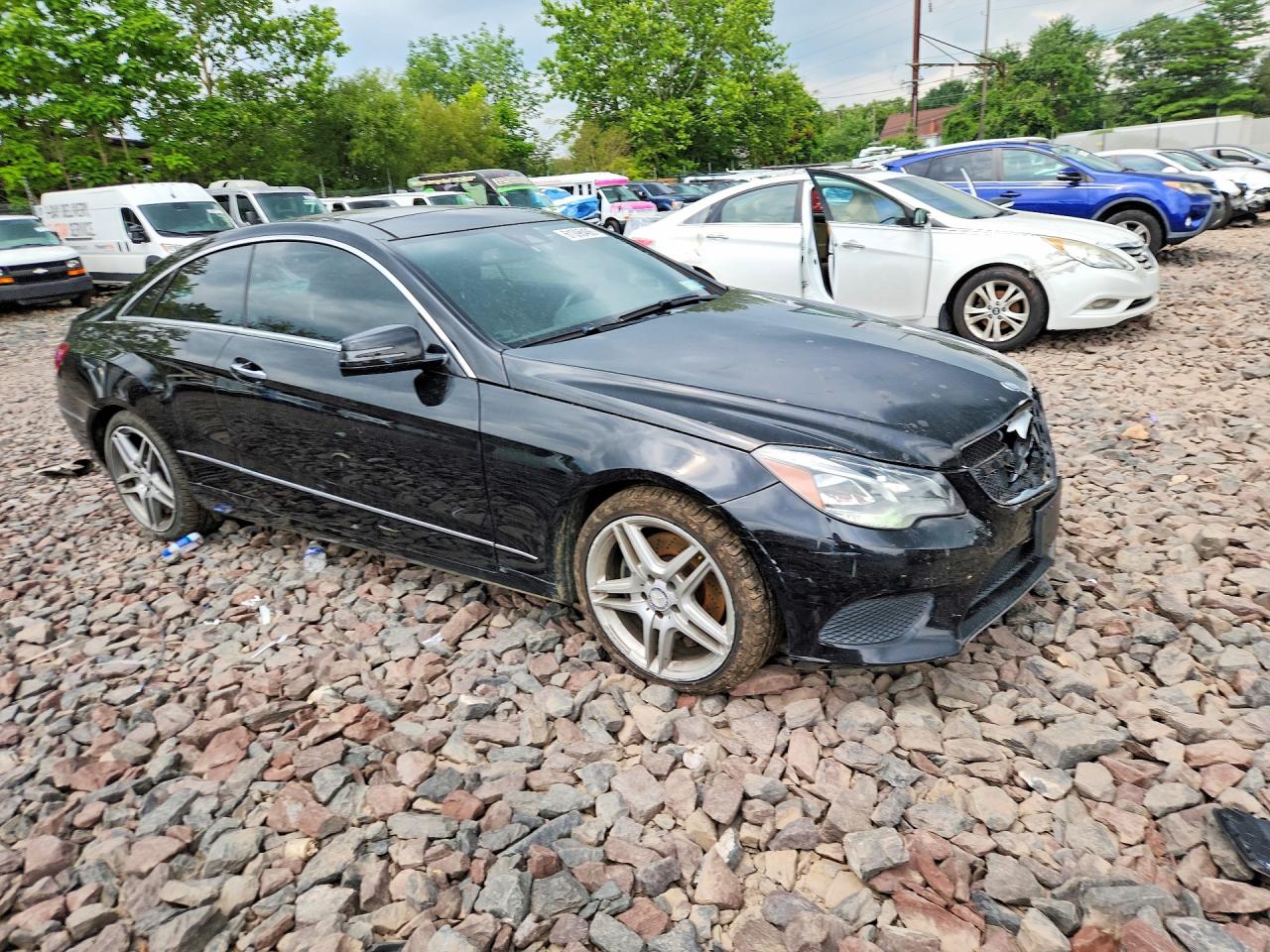 2015 Mercedes-benz E 400 4matic Black vin: WDDKJ6HB0FF301779