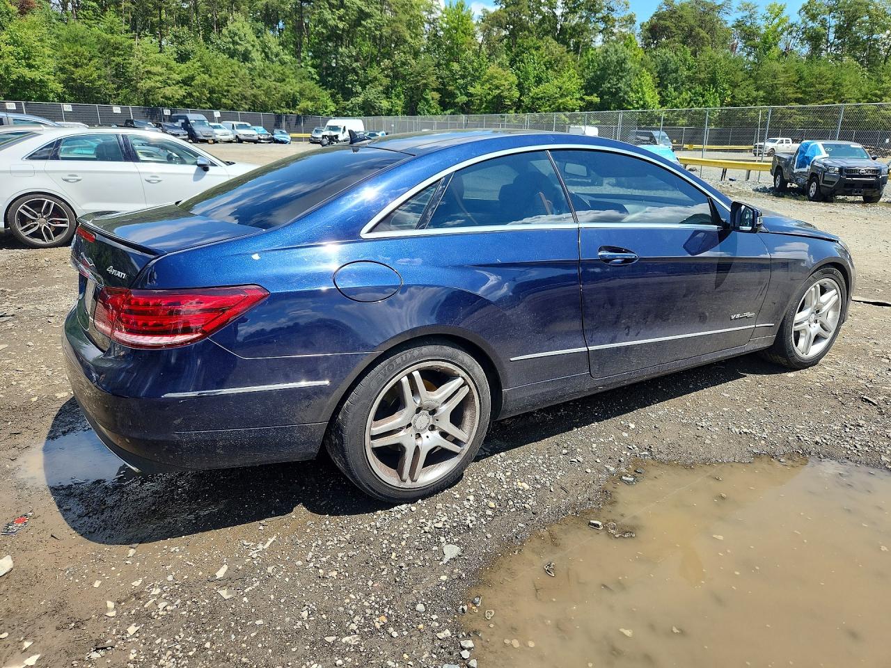 2015 Mercedes-benz E 400 4matic Blue vin: WDDKJ6HB1FF295801