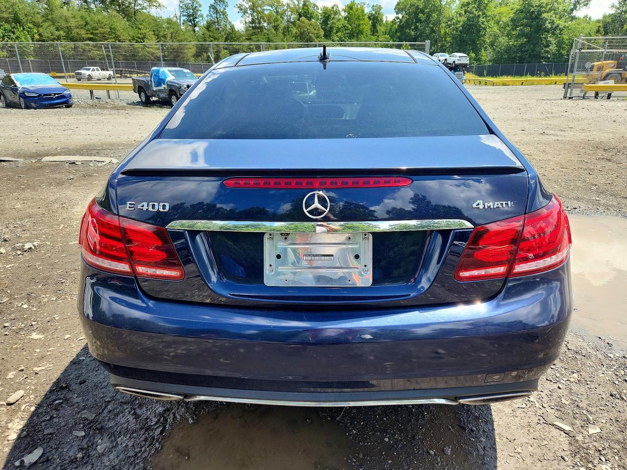 2015 Mercedes-benz E 400 4matic Blue vin: WDDKJ6HB1FF295801