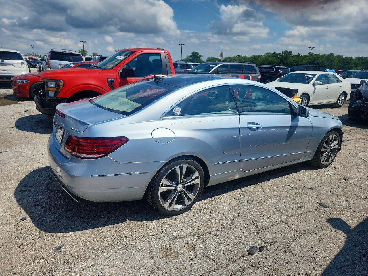 2016 Mercedes-benz E 400 4matic Blue vin: WDDKJ6HB8GF339472