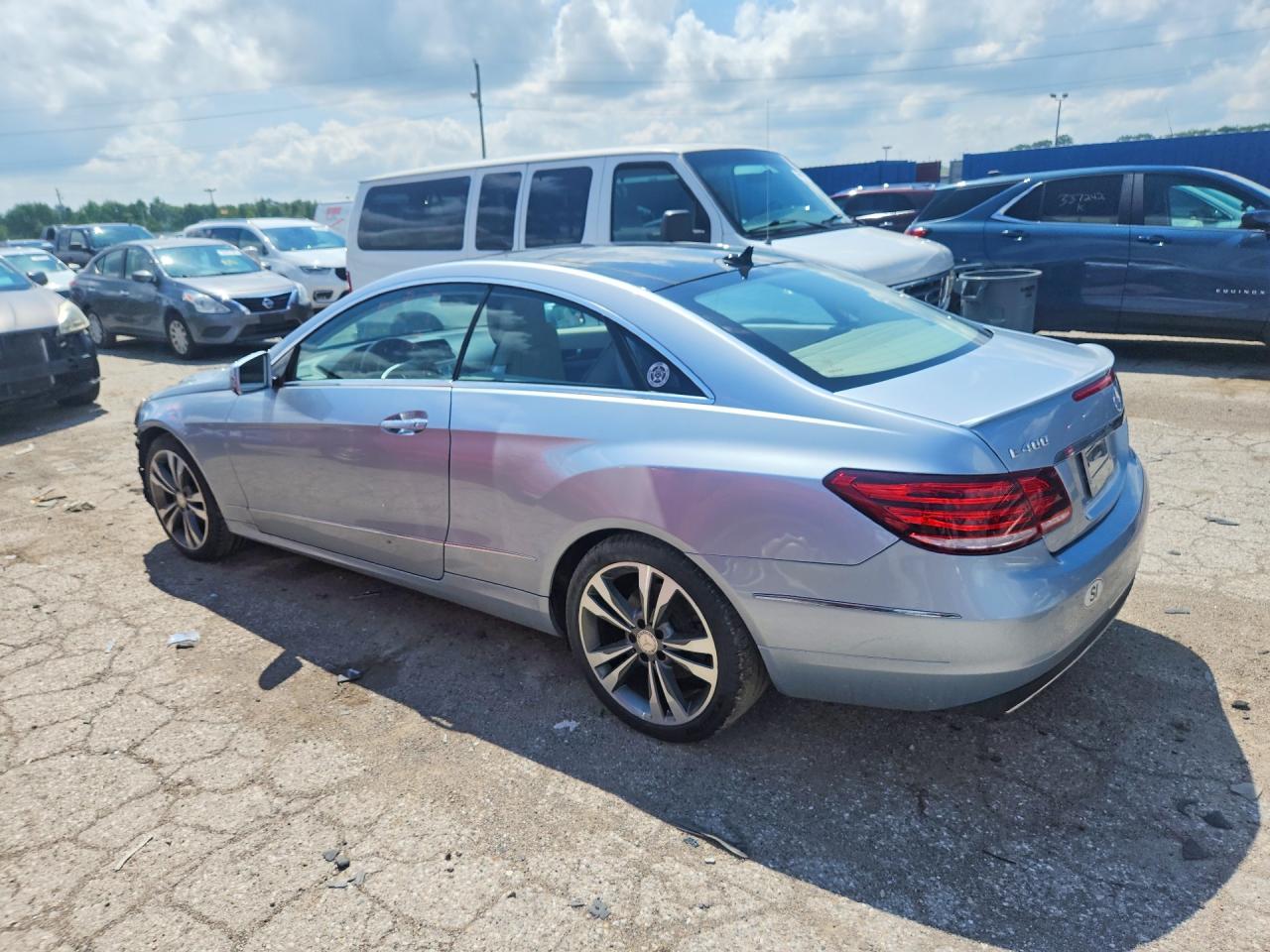 2016 Mercedes-benz E 400 4matic Blue vin: WDDKJ6HB8GF339472