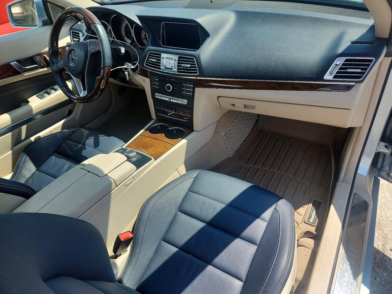 2016 Mercedes-benz E 400 4matic Blue vin: WDDKJ6HB8GF339472