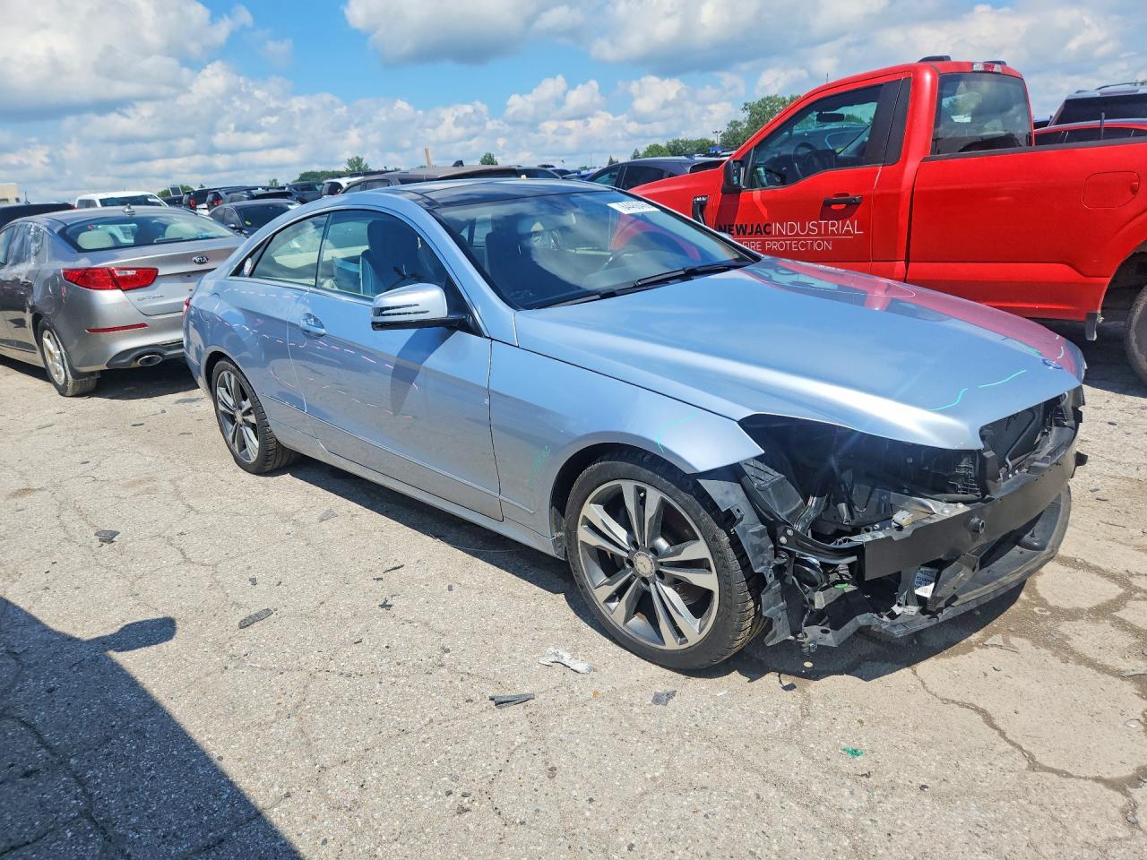 2016 Mercedes-benz E 400 4matic Blue vin: WDDKJ6HB8GF339472