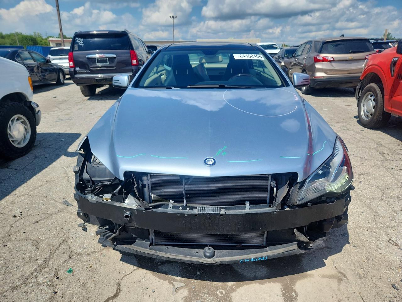 2016 Mercedes-benz E 400 4matic Blue vin: WDDKJ6HB8GF339472