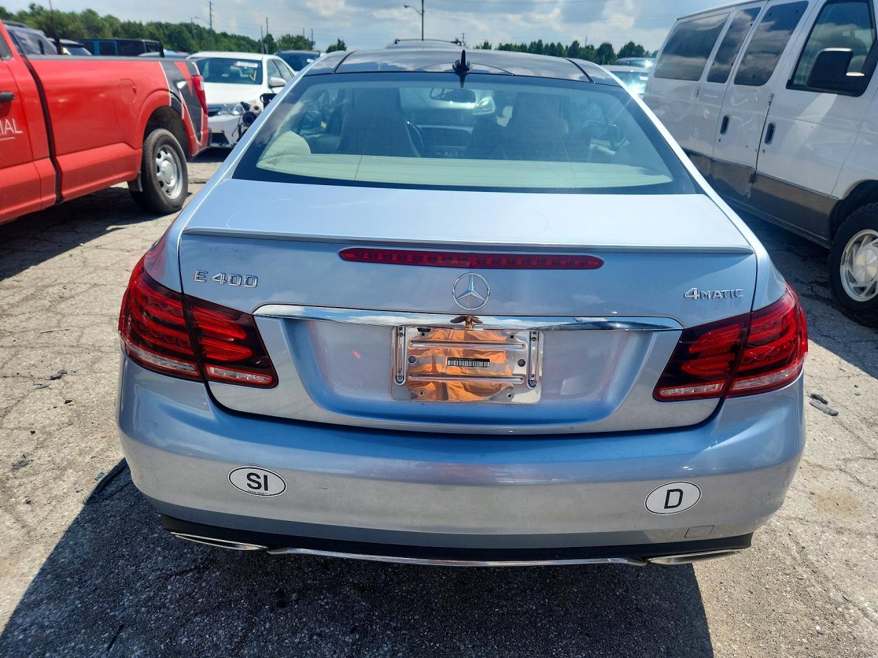 2016 Mercedes-benz E 400 4matic Blue vin: WDDKJ6HB8GF339472