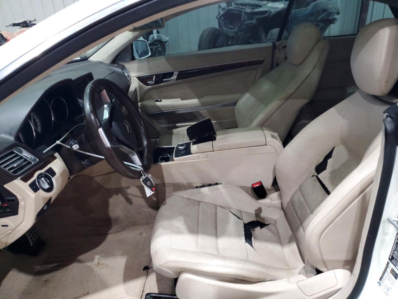 2015 Mercedes-benz E 400 4matic White vin: WDDKJ6HB9FF297098