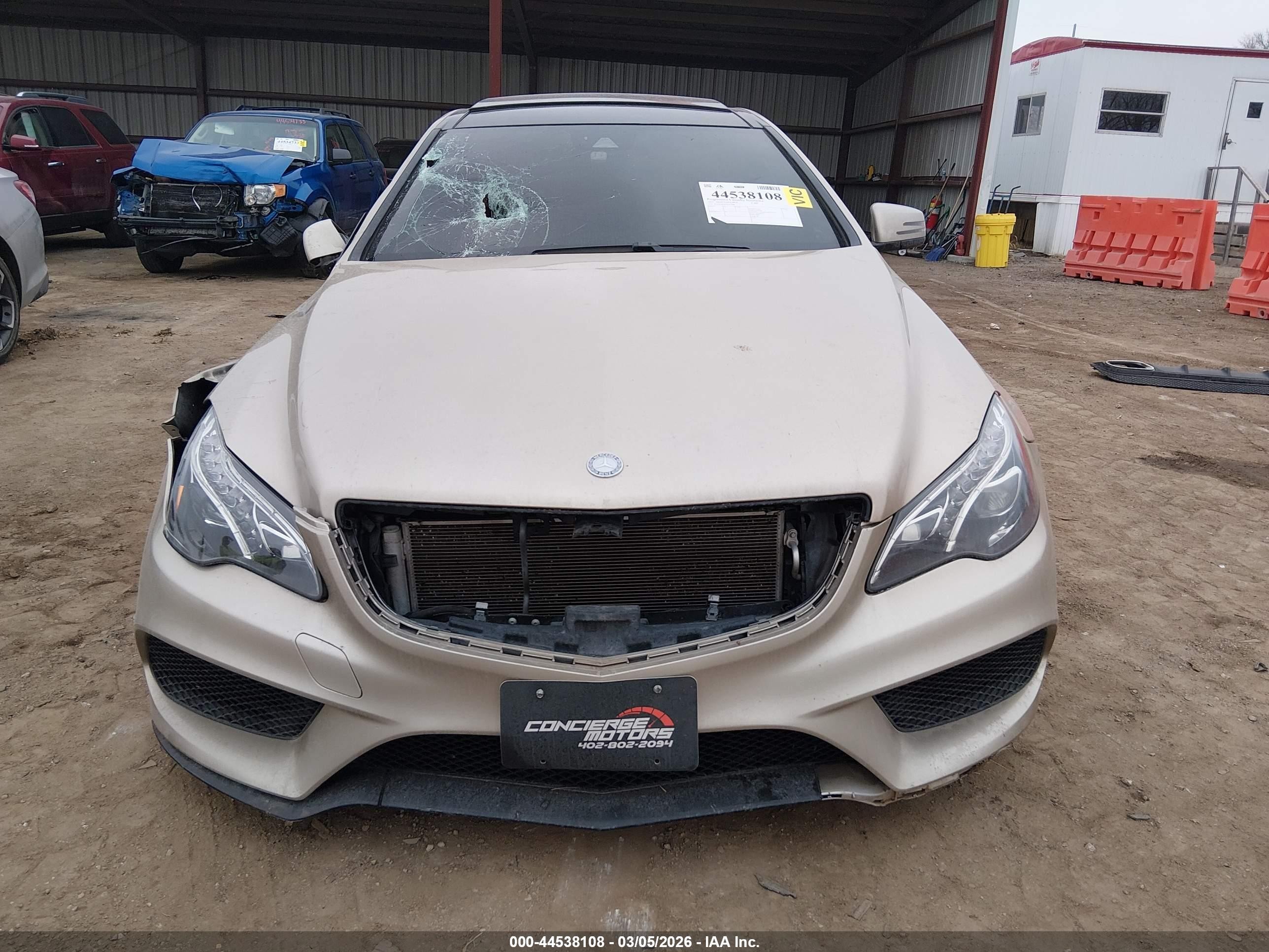 2017 Mercedes-benz E 400 4matic Gold vin: WDDKJ6HB9HF357089
