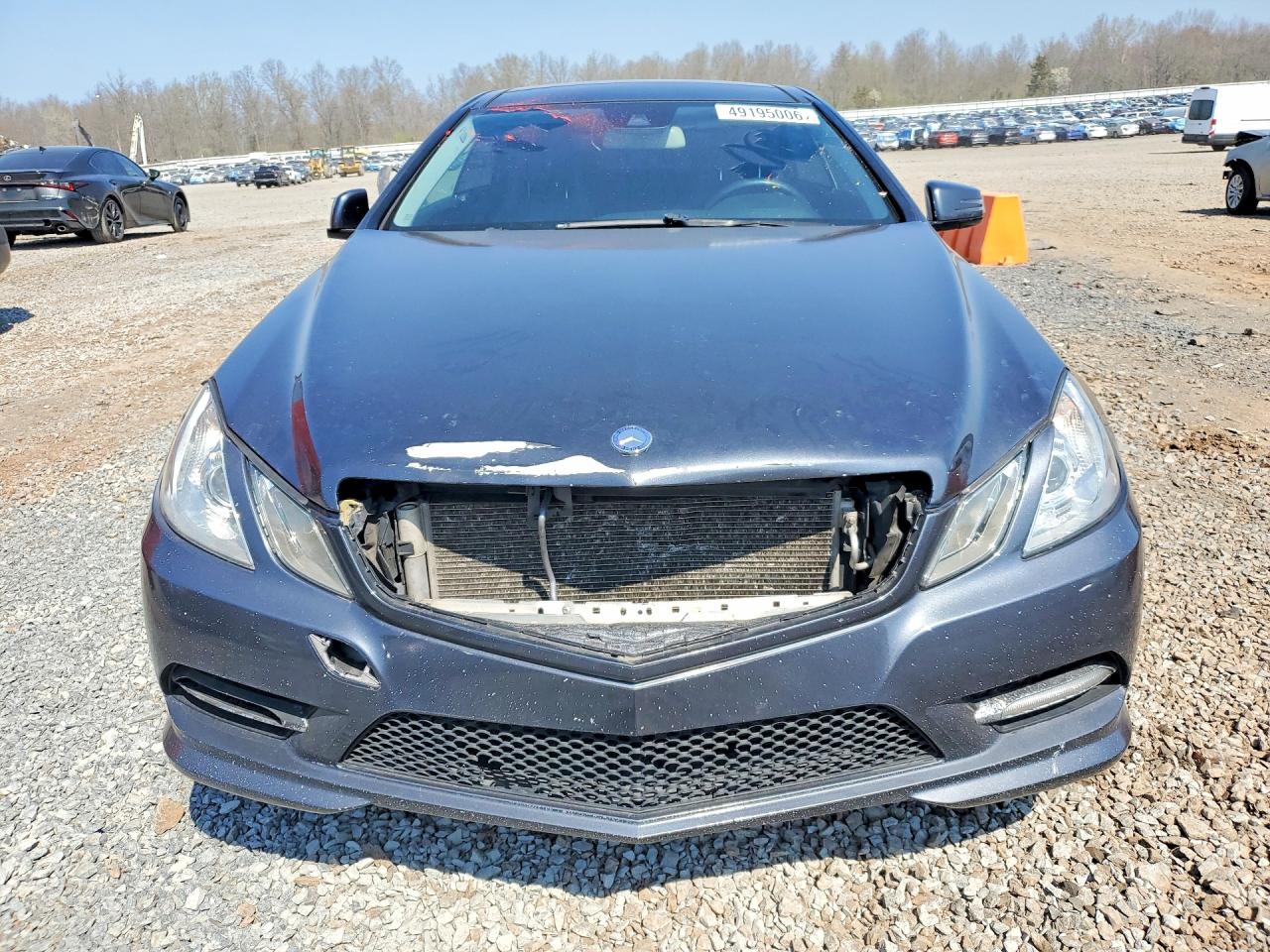 2012 Mercedes-benz E 550 Gray vin: WDDKJ7DB1CF159398