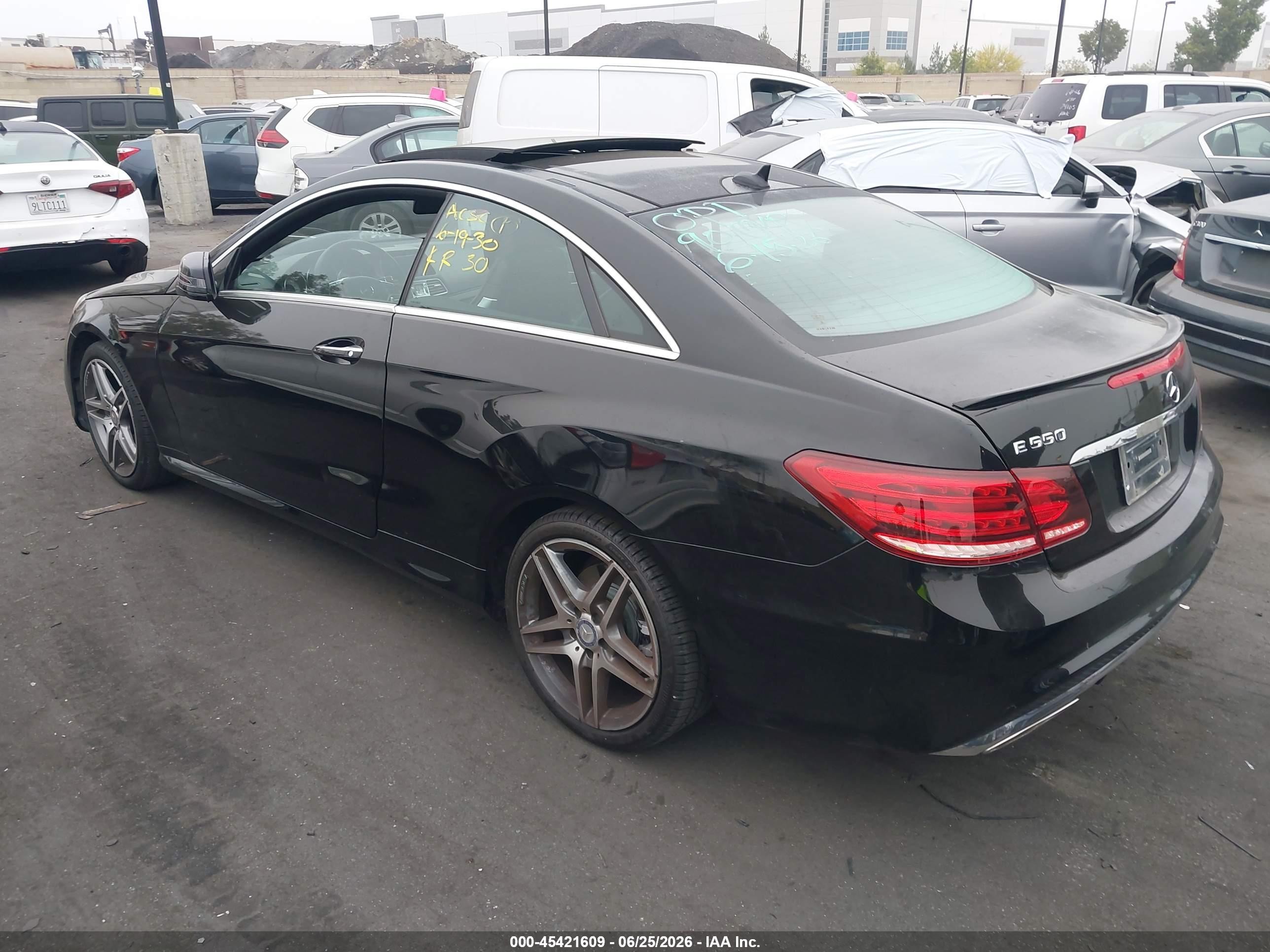 2015 Mercedes-benz E 550   Black vin: WDDKJ7DB9FF295475