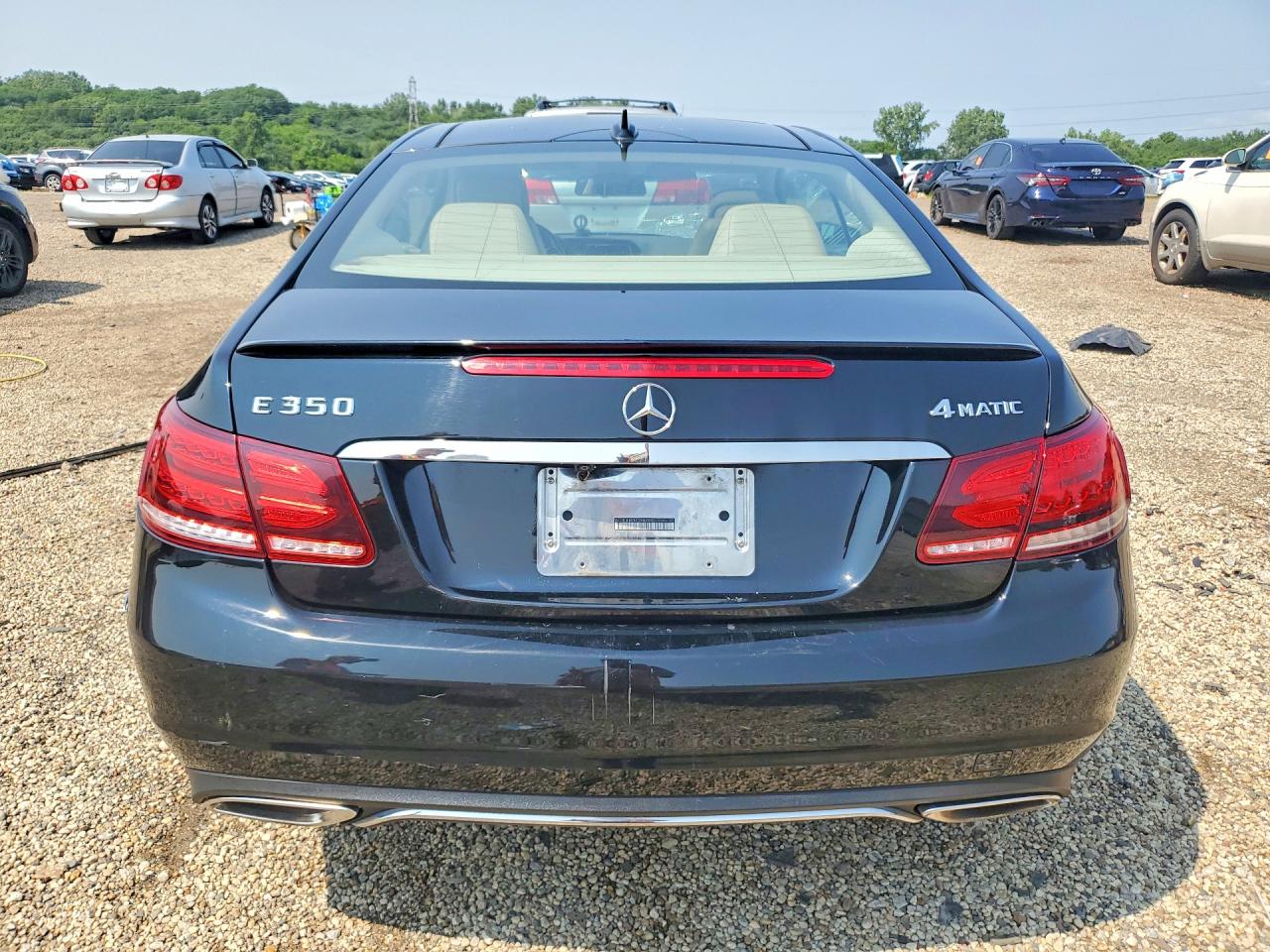 2014 Mercedes-benz E 350 4matic Black vin: WDDKJ8JB0EF258999