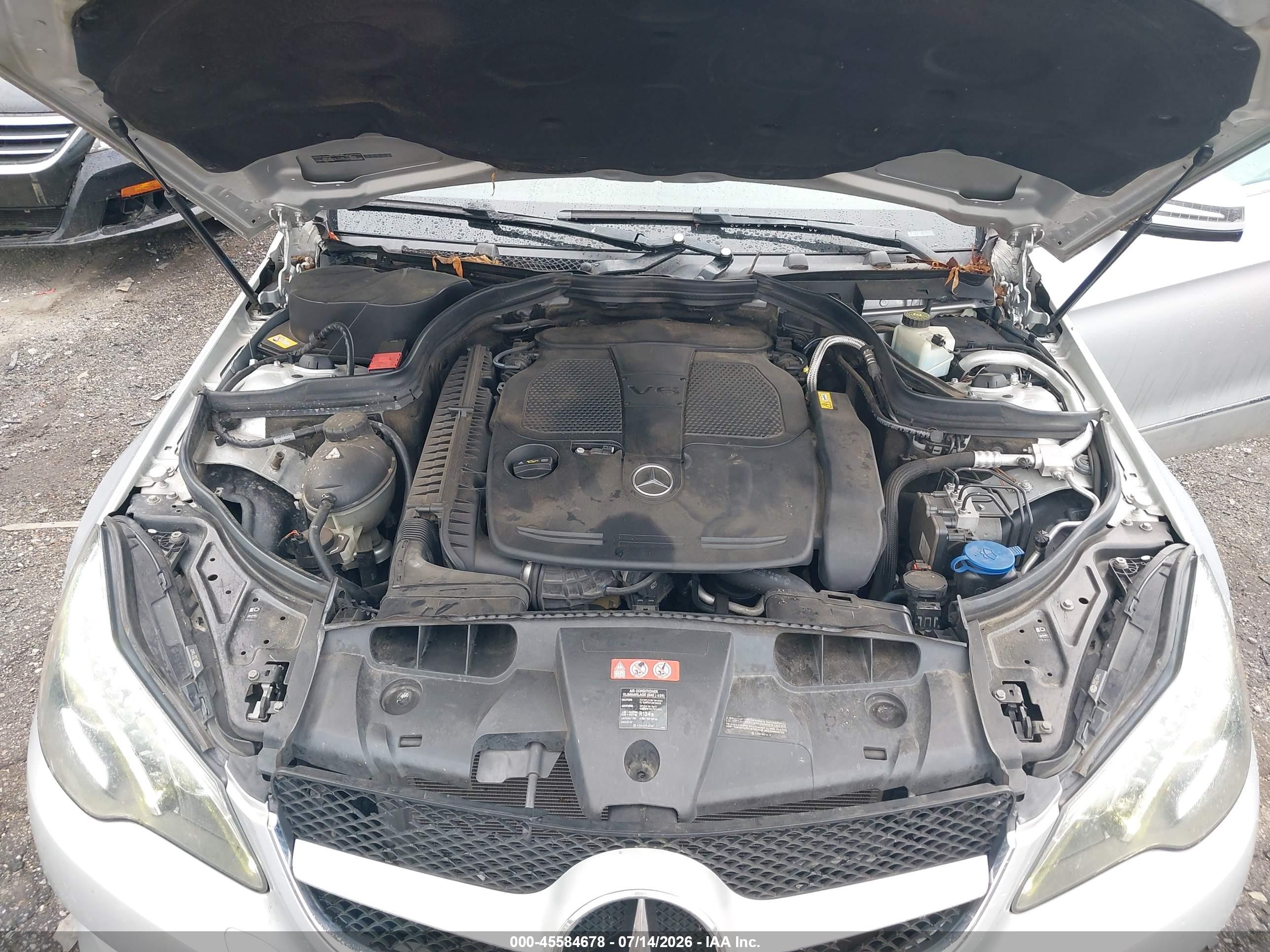 2014 Mercedes-benz E 350 4matic Silver vin: WDDKJ8JB1EF263922