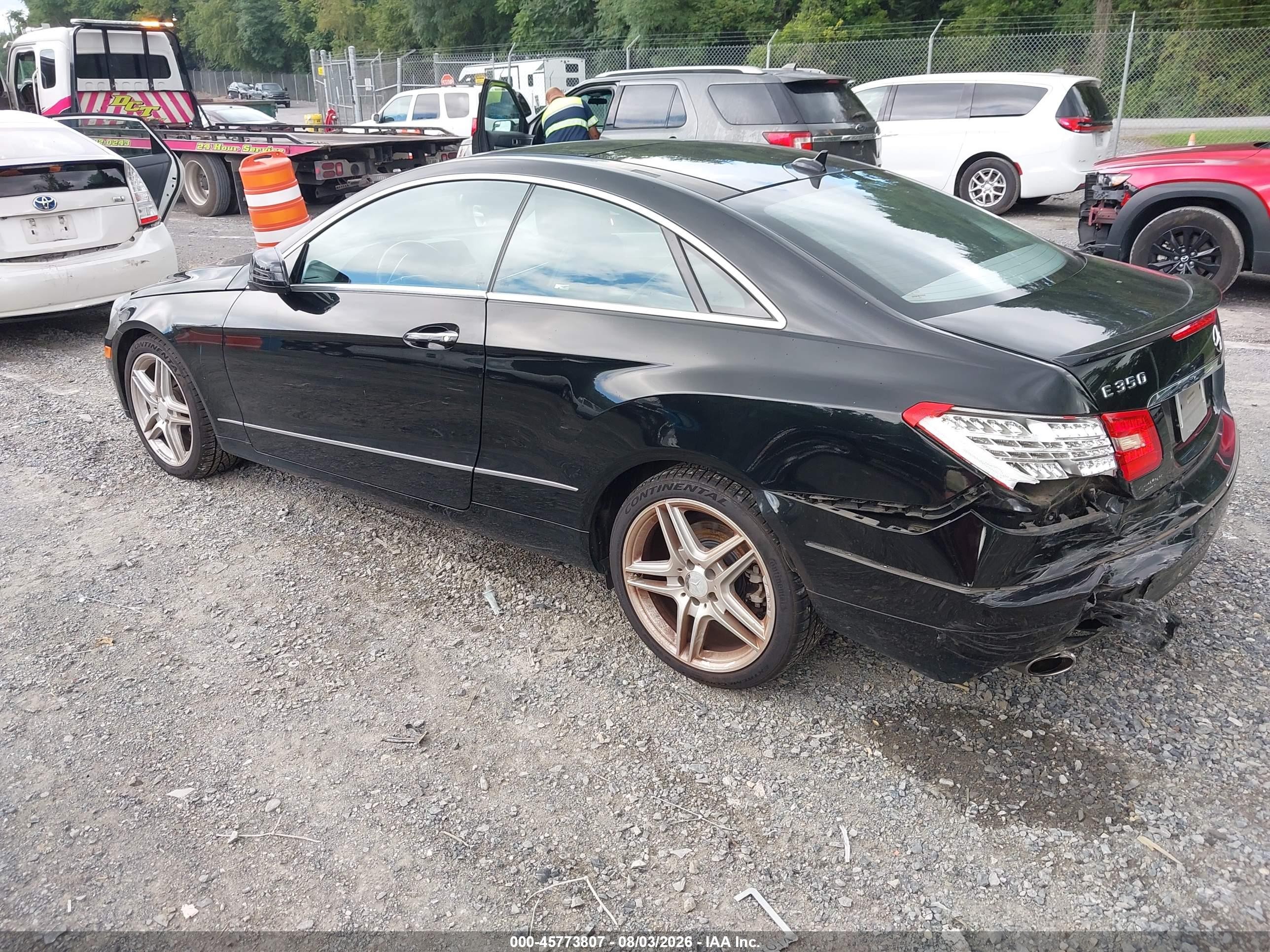 2013 Mercedes-benz E 350 4matic Black vin: WDDKJ8JB2DF214677
