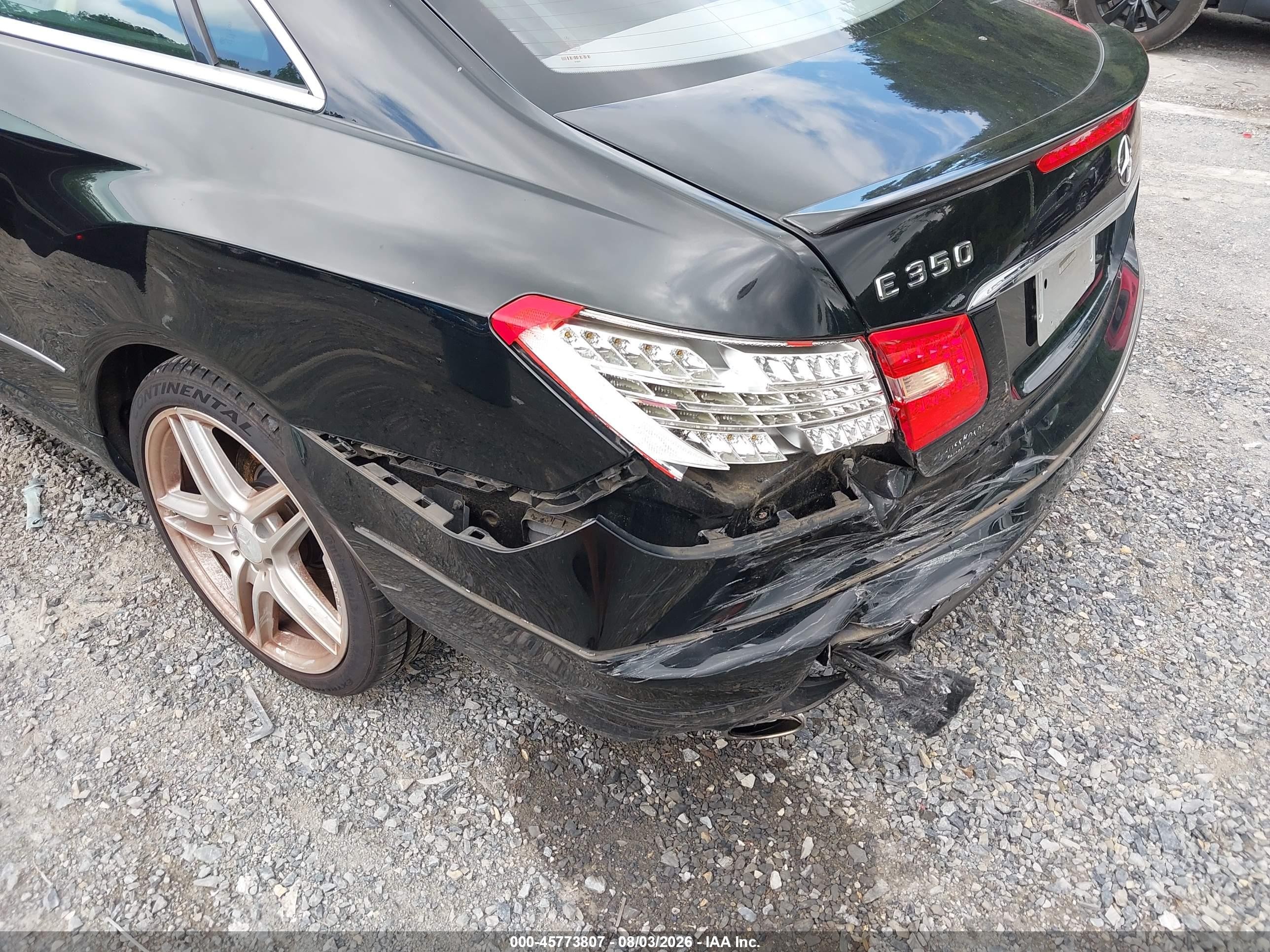 2013 Mercedes-benz E 350 4matic Black vin: WDDKJ8JB2DF214677
