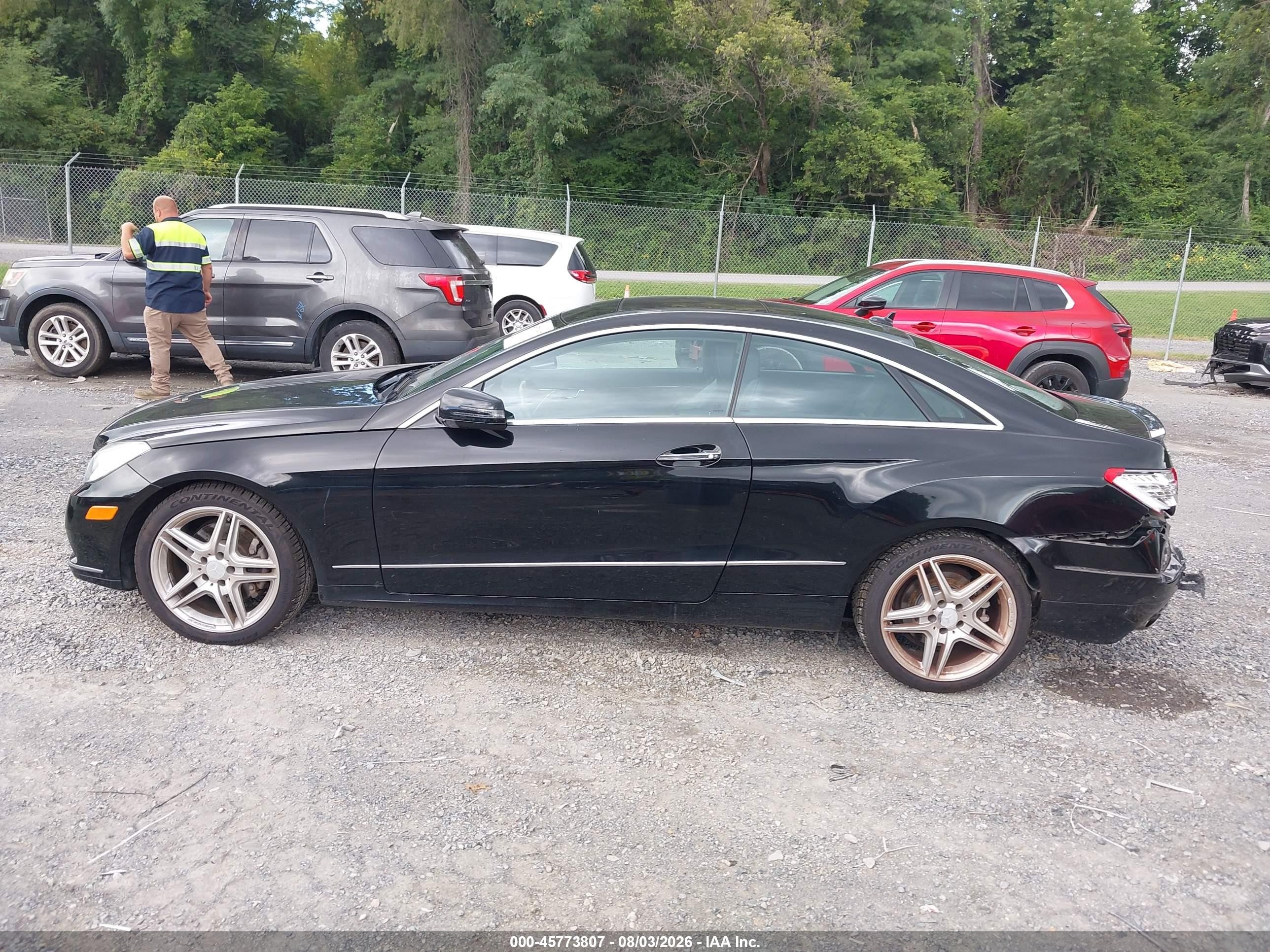 2013 Mercedes-benz E 350 4matic Black vin: WDDKJ8JB2DF214677