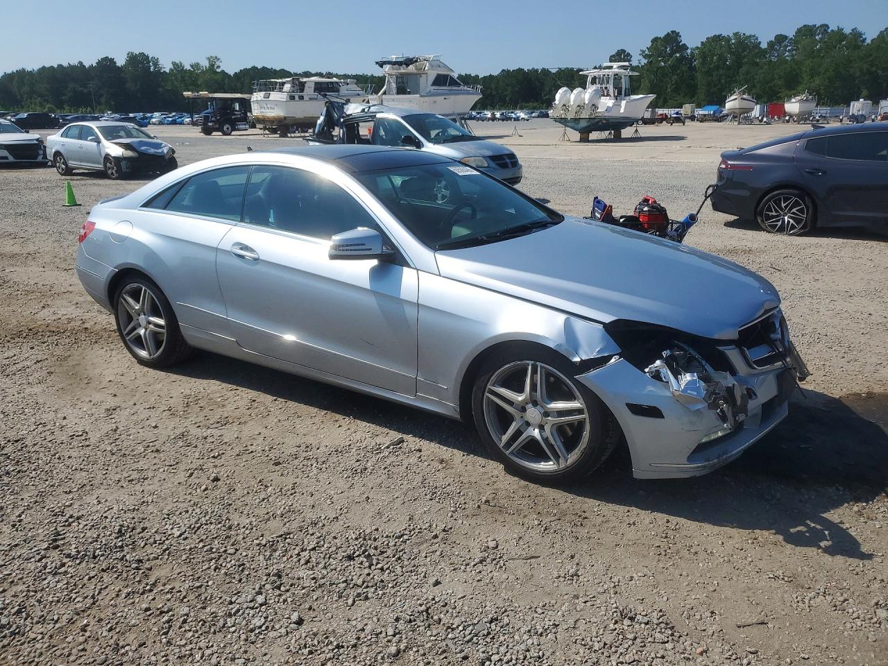 2013 Mercedes-benz E 350 4matic Silver vin: WDDKJ8JB3DF217880