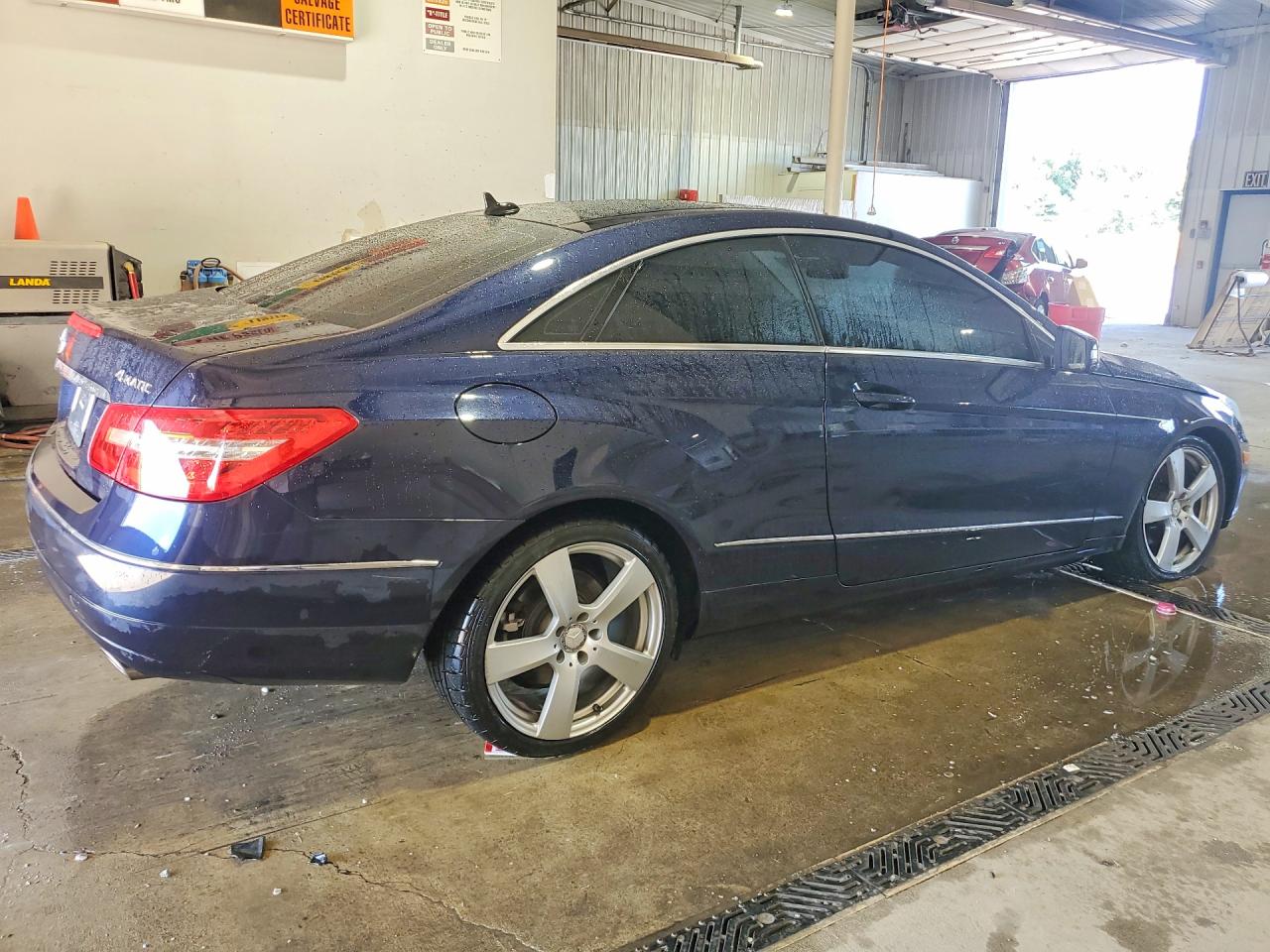 2013 Mercedes-benz E 350 4matic Blue vin: WDDKJ8JB4DF188941