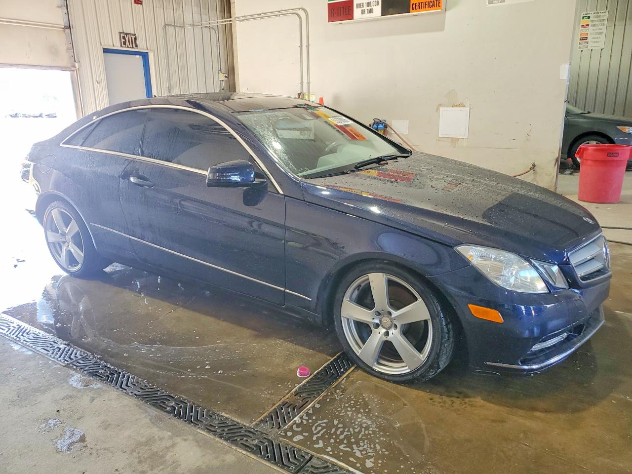 2013 Mercedes-benz E 350 4matic Blue vin: WDDKJ8JB4DF188941