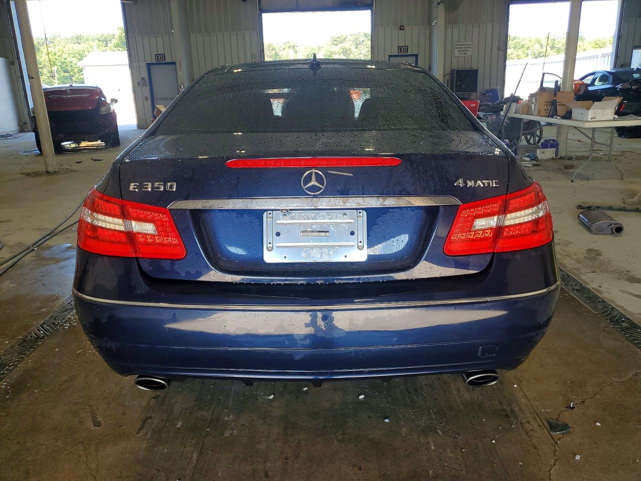 2013 Mercedes-benz E 350 4matic Blue vin: WDDKJ8JB4DF188941
