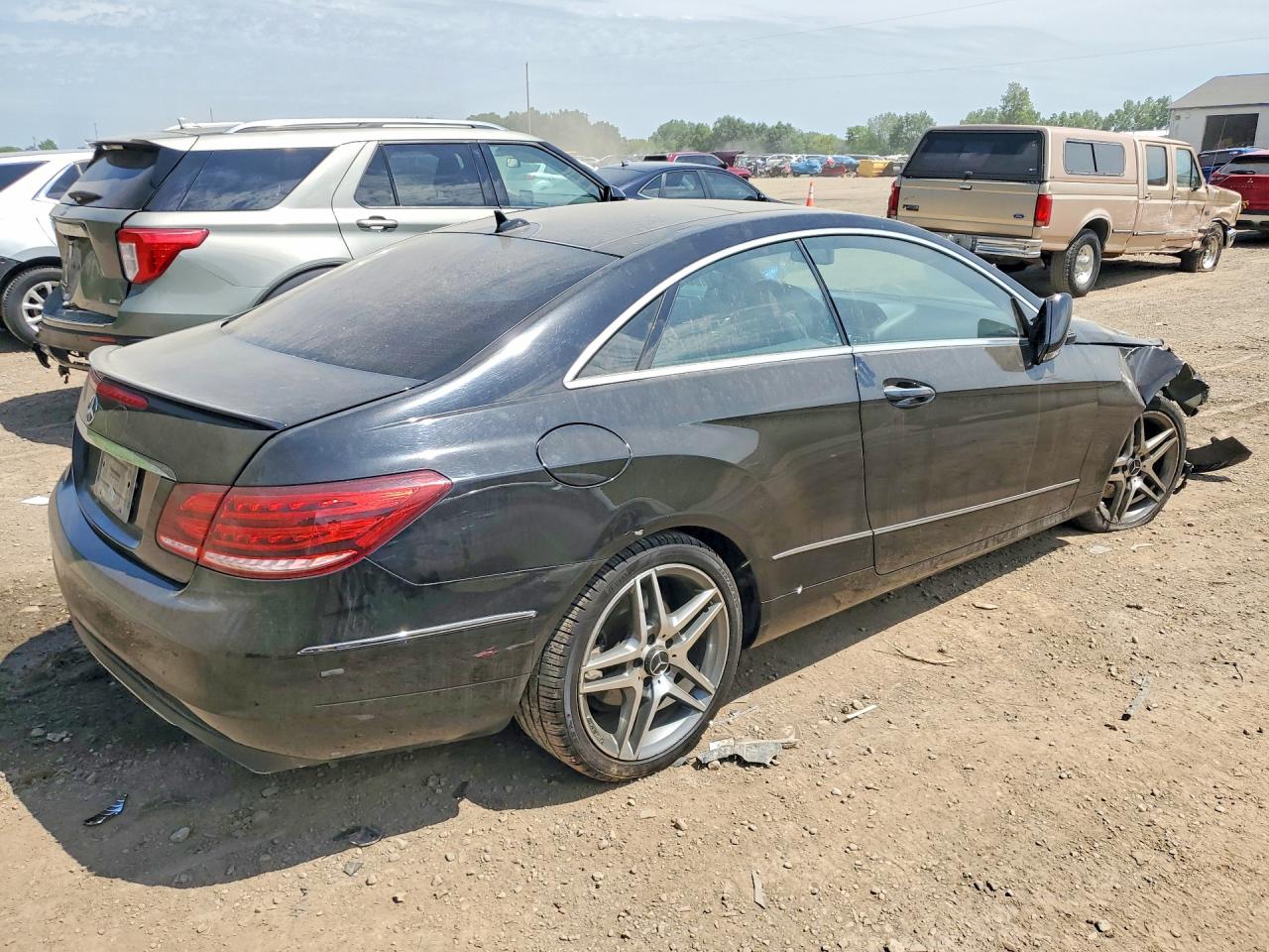 2014 Mercedes-benz E 350 4matic Black vin: WDDKJ8JB4EF274817