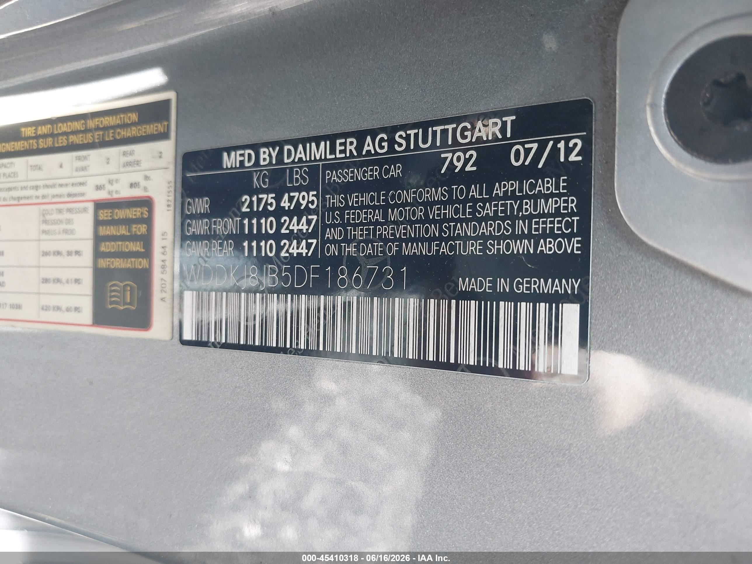 2013 Mercedes-benz E 350 4matic Серебряный vin: WDDKJ8JB5DF186731