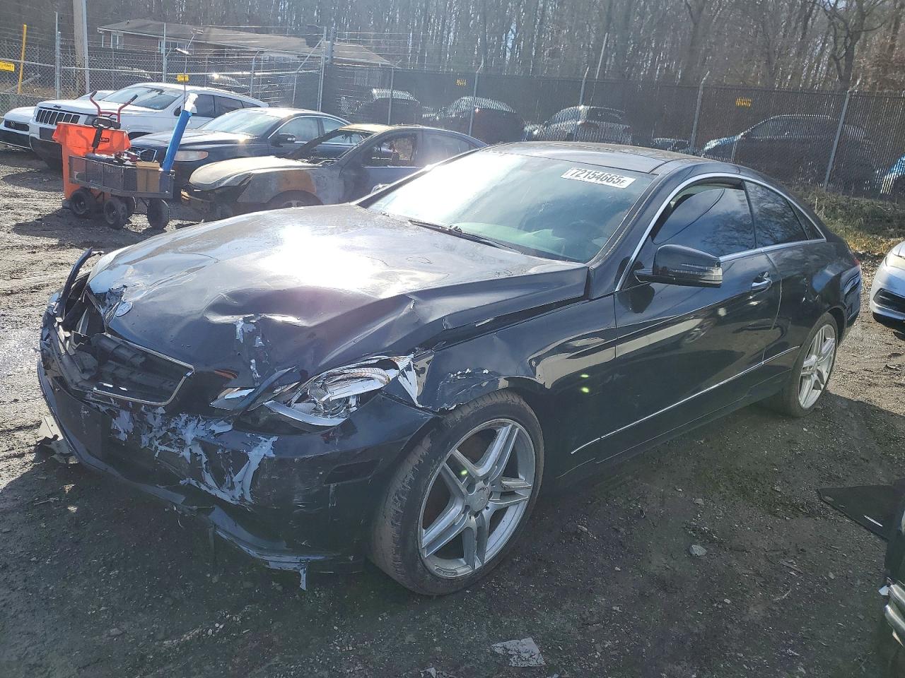 2013 Mercedes-benz E 350 4matic Black vin: WDDKJ8JB5DF215399