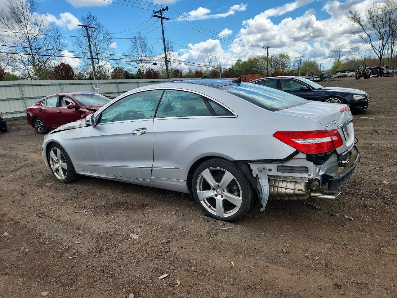 2013 Mercedes-benz E 350 4matic Silver vin: WDDKJ8JB8DF196489