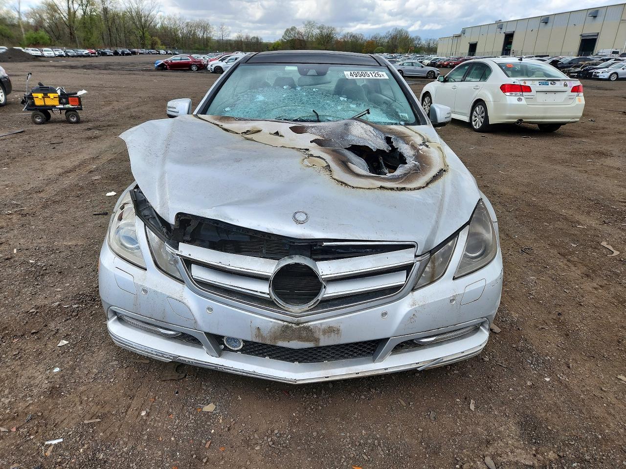 2013 Mercedes-benz E 350 4matic Silver vin: WDDKJ8JB8DF196489