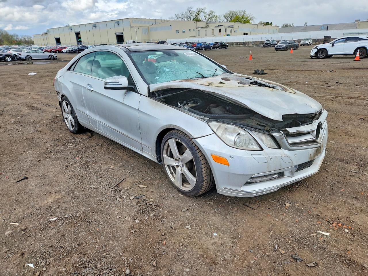 2013 Mercedes-benz E 350 4matic Silver vin: WDDKJ8JB8DF196489