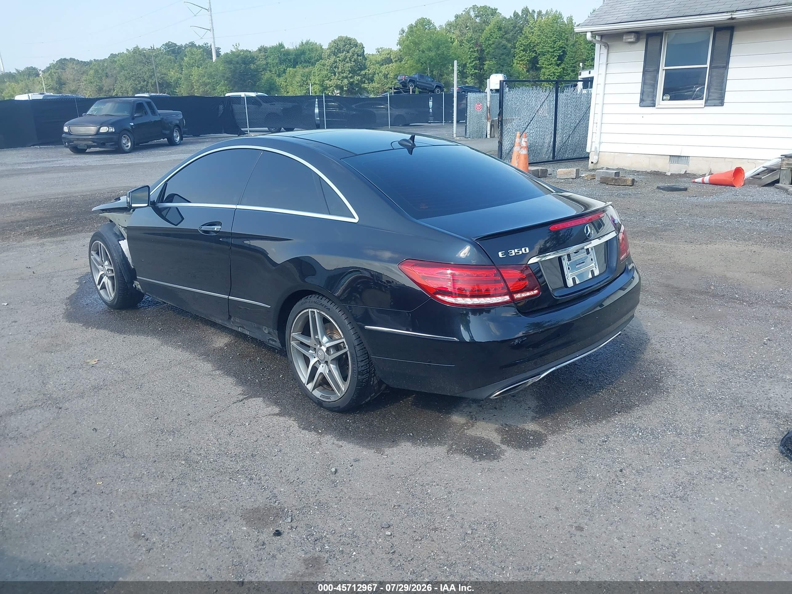 2014 Mercedes-benz E 350 4matic Black vin: WDDKJ8JB8EF253078